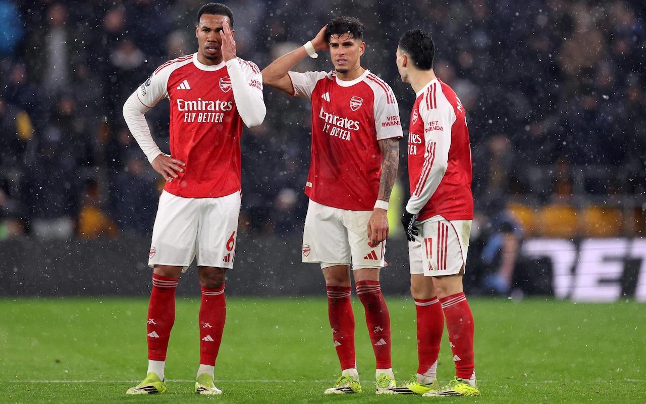 電訊報(bào)分析阿森納狀態(tài)下滑：后防意外丟球增加，左路進(jìn)攻啞火